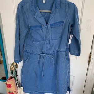 Denim dress